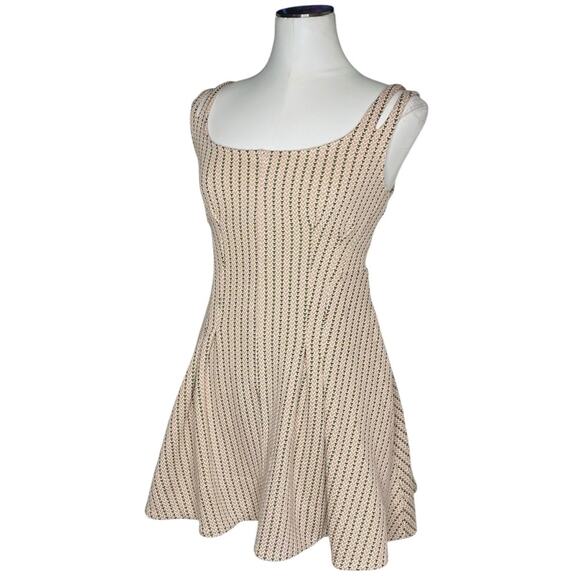 NWT Anthropologie Maeve Jacquard Mini Dress XS Petite - Picture 4 of 15